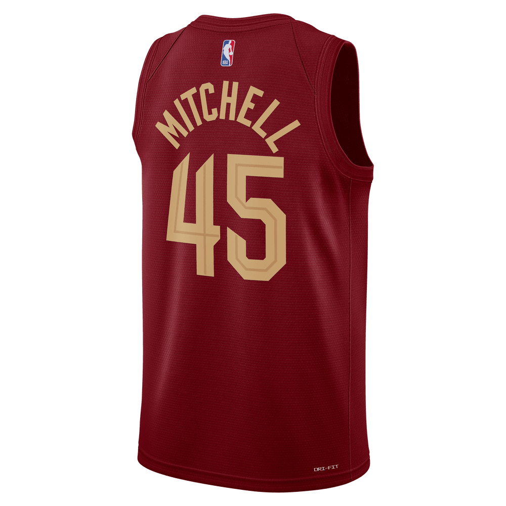 Donovan Mitchell Cleveland Cavaliers Icon Edition 2022 23 Nike Dri FIT Bouncewear