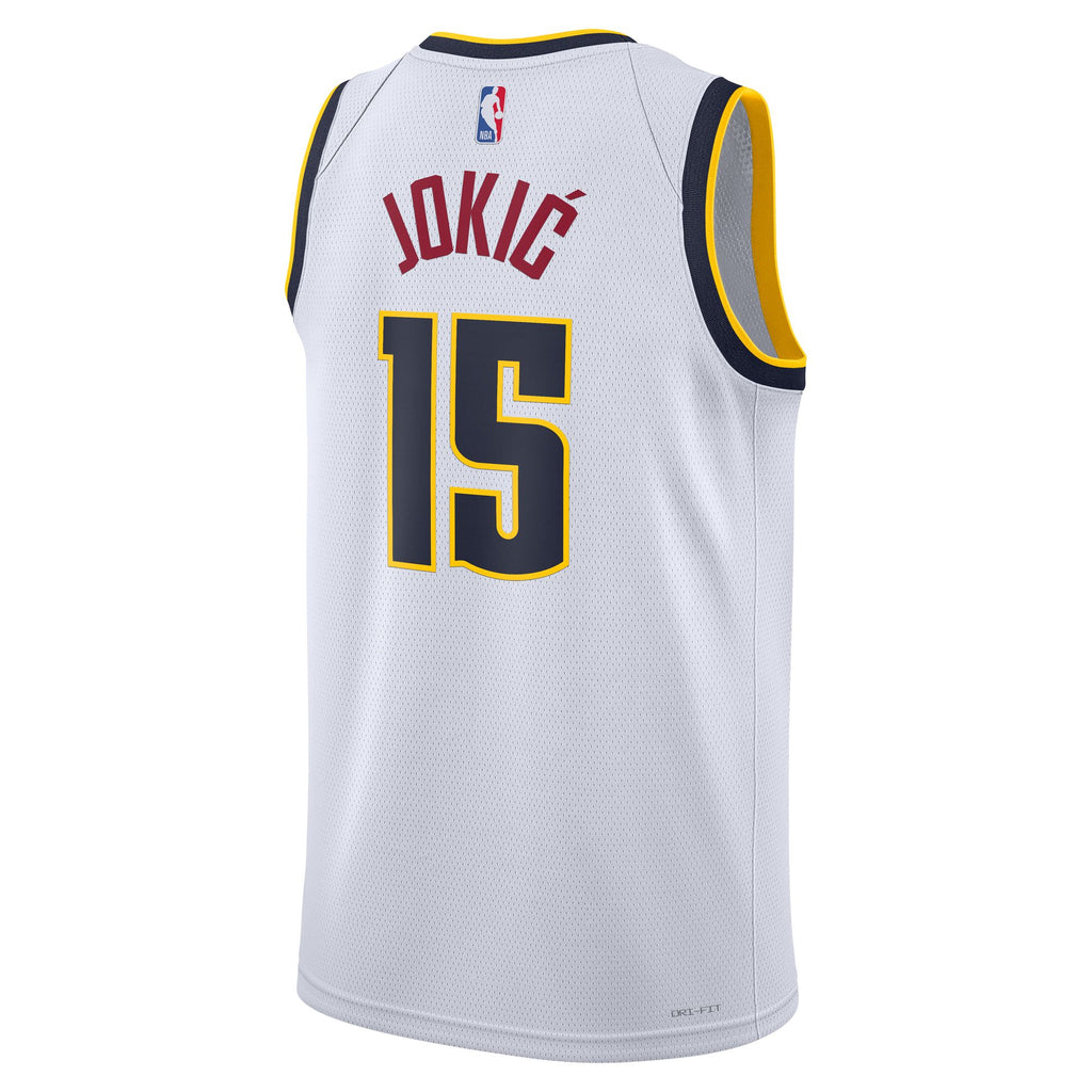Nikola Jokic Denver Nuggets Association Edition 2022/23 Men's Nike Dri-FIT NBA Swingman Jersey 'White'