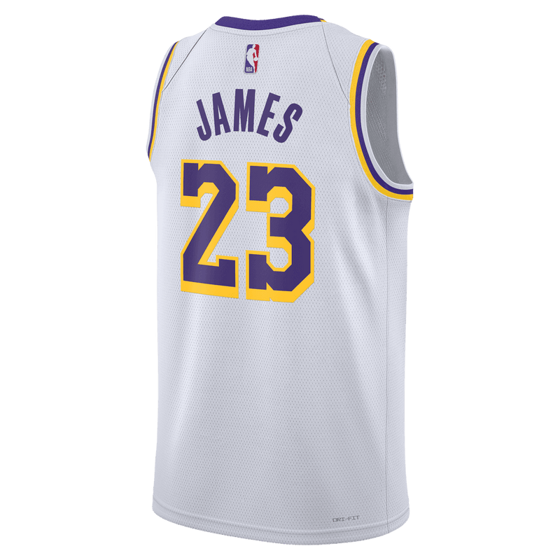 LeBron James Los Angeles Lakers Association Edition 2022/23 Nike Dri-FIT NBA Swingman Jersey 'White'