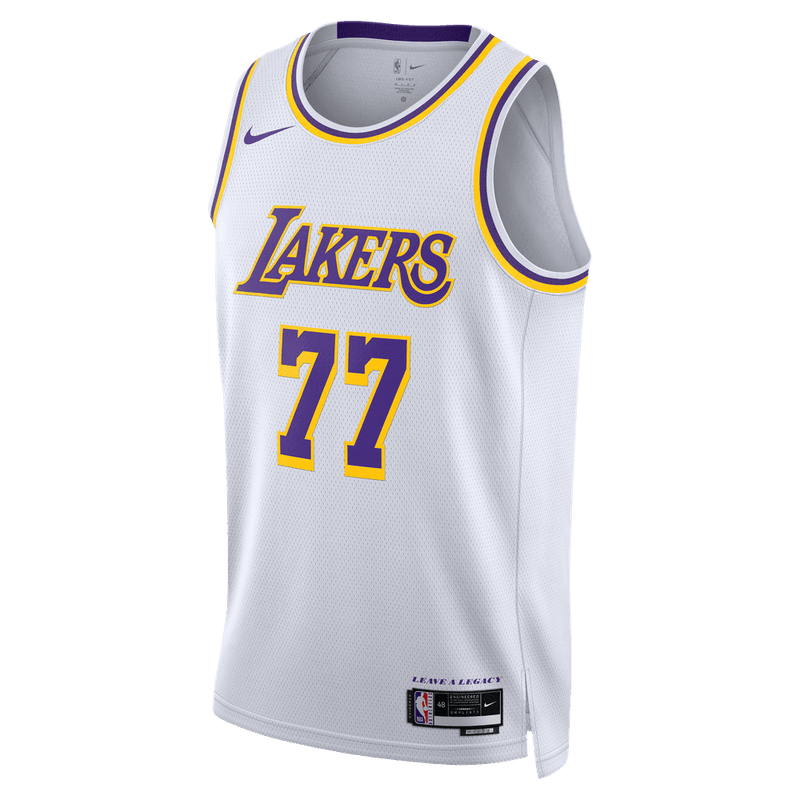 Luka Doncic Los Angeles Lakers Association Edition 2022/23 Men's Nike Dri-FIT NBA Swingman Jersey 'White'
