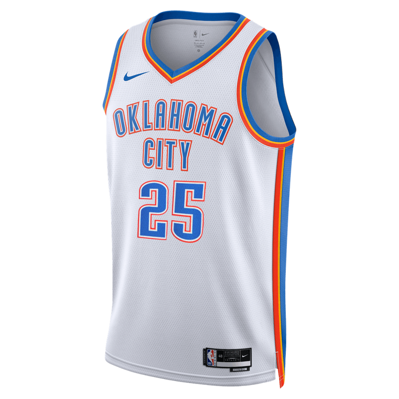 Ajay Mitchell OKC Association Edition jersey