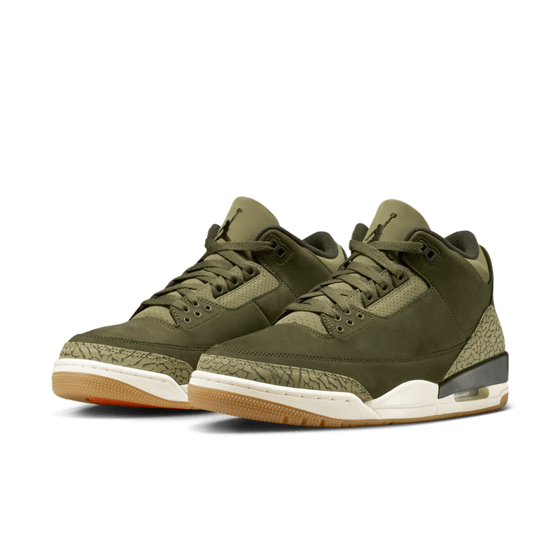 Air Jordan 3 Retro Men's Shoes 'Olive/Sequoia/Sail'