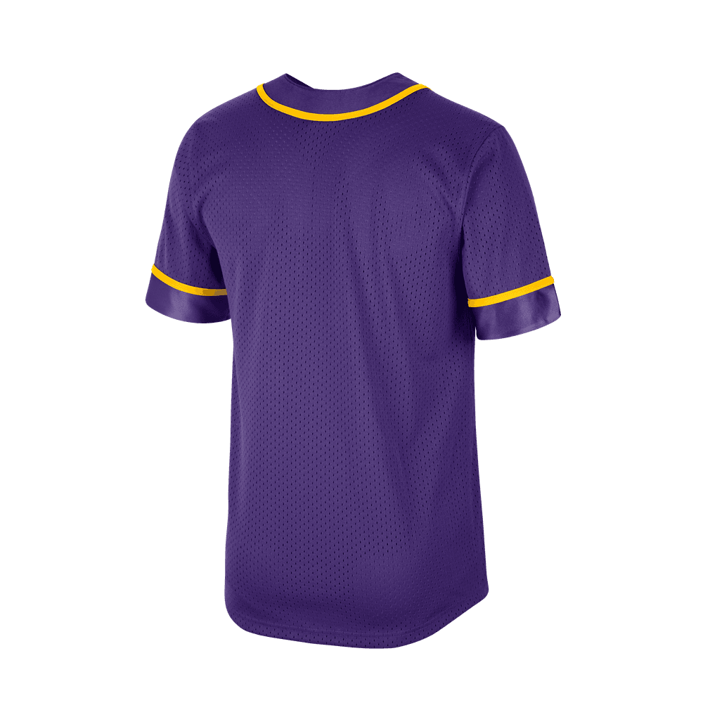 Los Angeles Lakers Statement Edition Men's Jordan Dri-FIT NBA Short-Sleeve Top 'Purple'