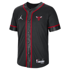 Chicago Bulls Statement Edition Men's Jordan Dri-FIT NBA Short-Sleeve Top 'Black/Red/White'