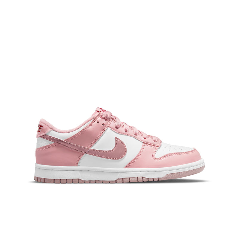 Nike Dunk Low Big Kids' Shoes (GS) 'Pink/White'