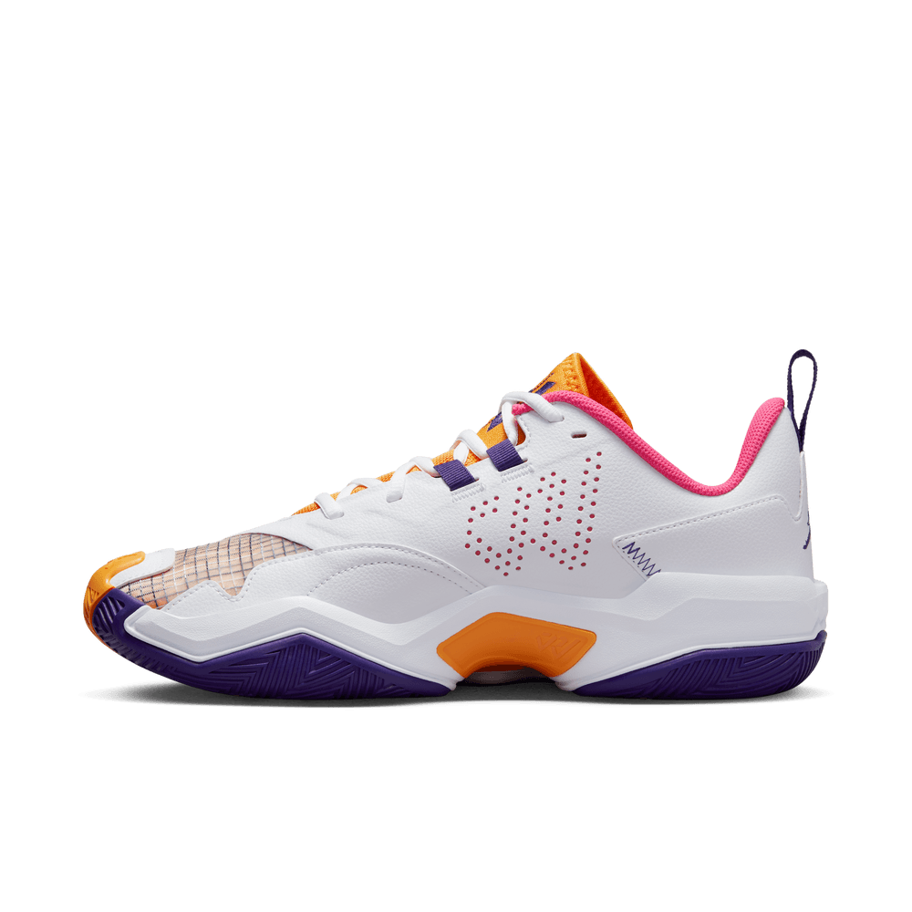 Russell Westbrook Jordan One Take 4 Basketball Shoes 'White/Purple/Gold'