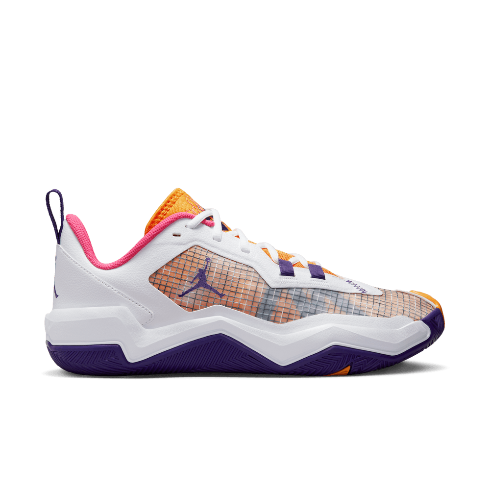 Russell Westbrook Jordan One Take 4 Basketball Shoes 'White/Purple/Gold'
