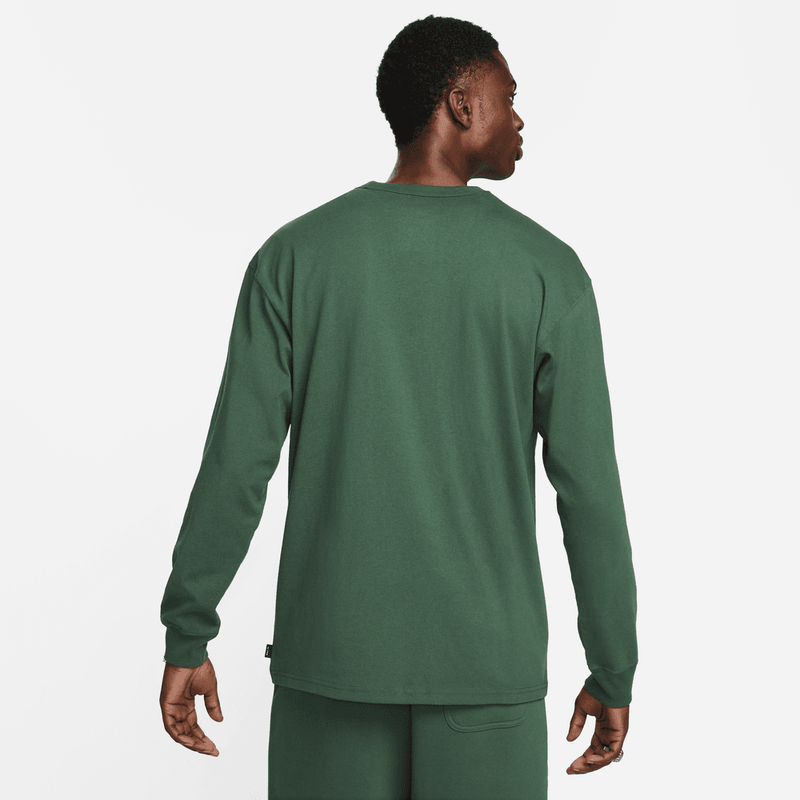 Nike Sportswear Premium Essentials Men's Long-Sleeve T-Shirt 'Green'