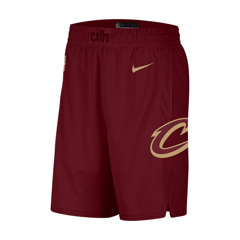 Cleveland Cavaliers Icon Edition Men's Nike Dri-FIT NBA Swingman Shorts 'Red/Gold'