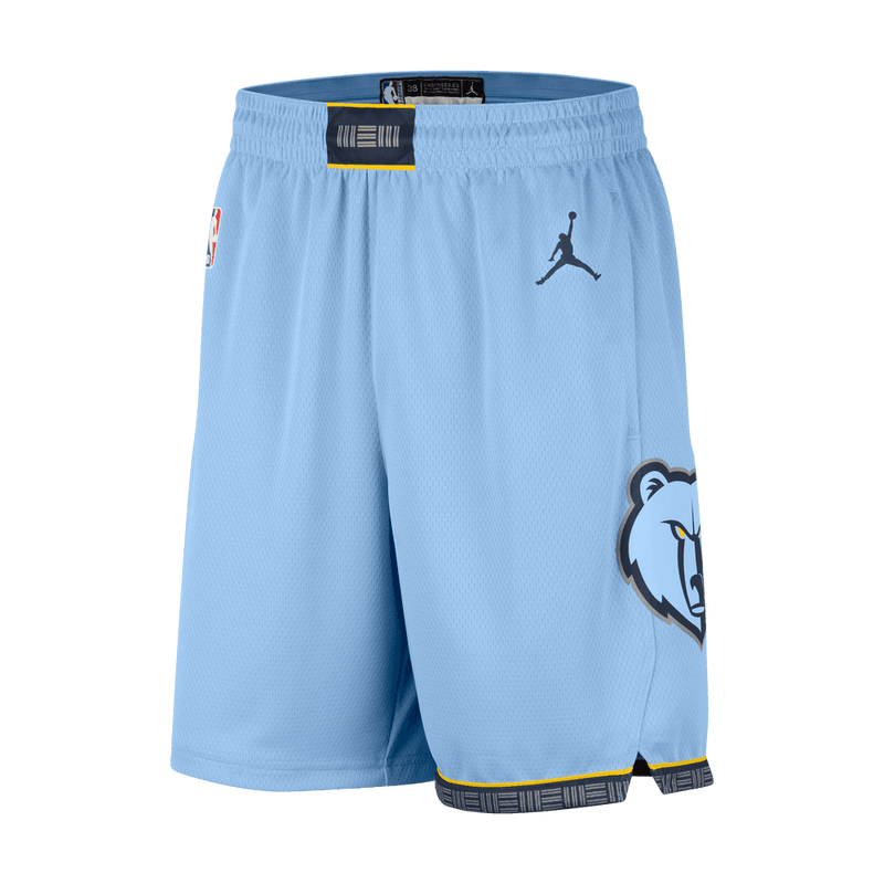Memphis Grizzlies Statement Edition Men's Jordan Dri-FIT NBA Swingman Basketball Shorts 'Light Blue'