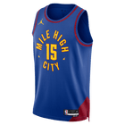 Nikola Jokic Denver Nuggets Statement Edition Men's Jordan Dri-FIT NBA Swingman Jersey 'Blue/Team Crimson'