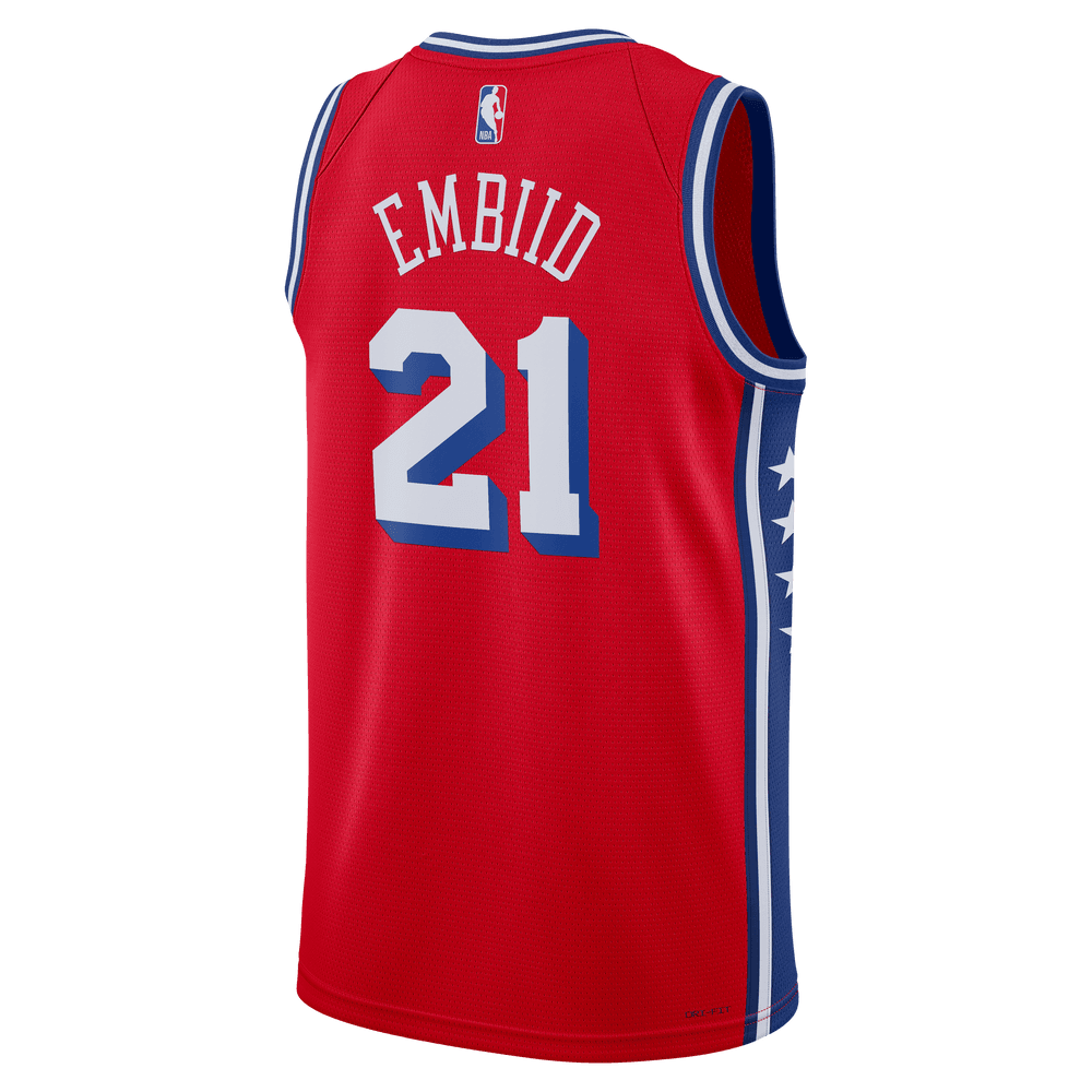 Nba top embiid jersey