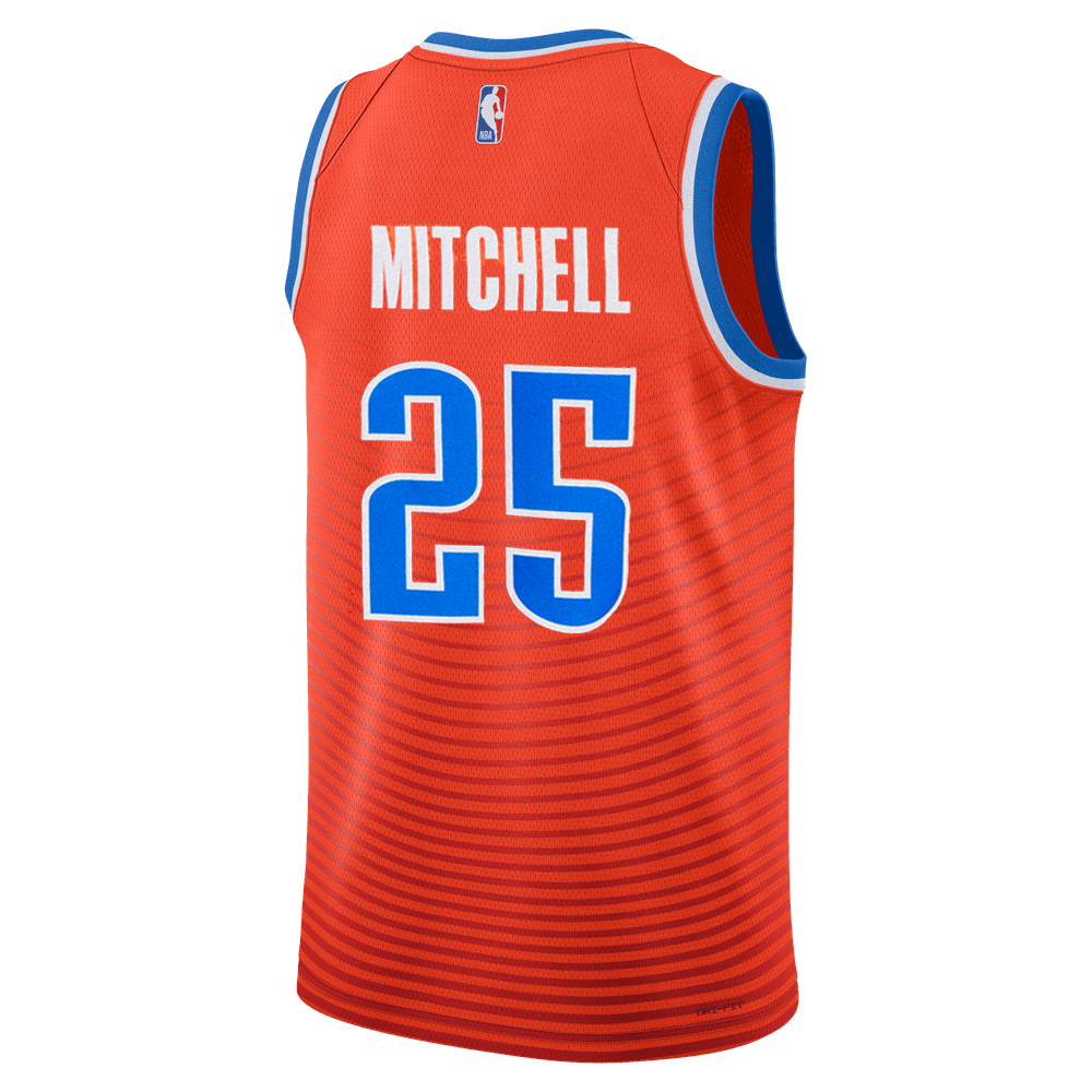 Ajay Mitchell OKC Statement Edition jersey