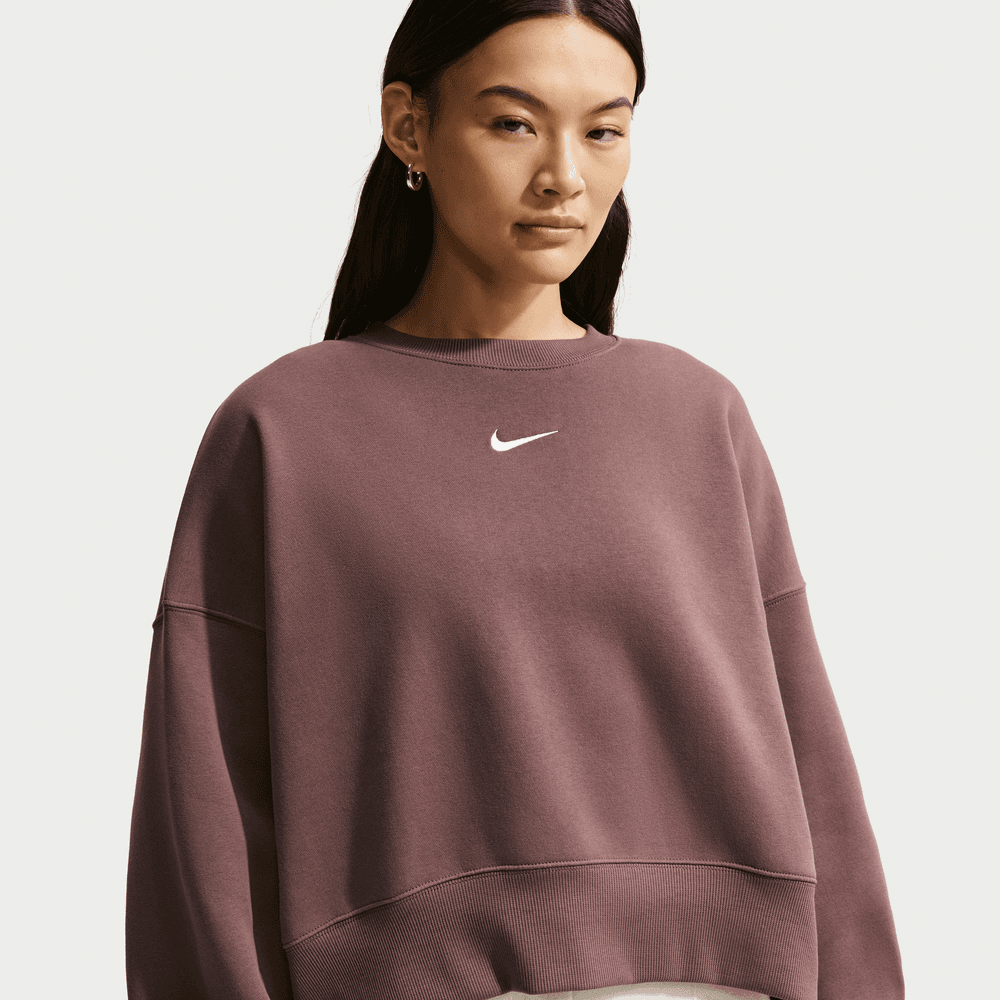Nike Sportswear Phoenix Fleece Women's Over-Oversized Crew-Neck Sweats ...