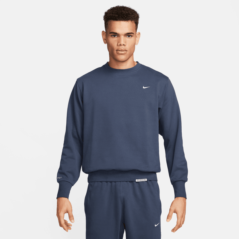 Nike Standard Issue Men's Dri-FIT Crew Basketball Top 'Blue/Ivory'