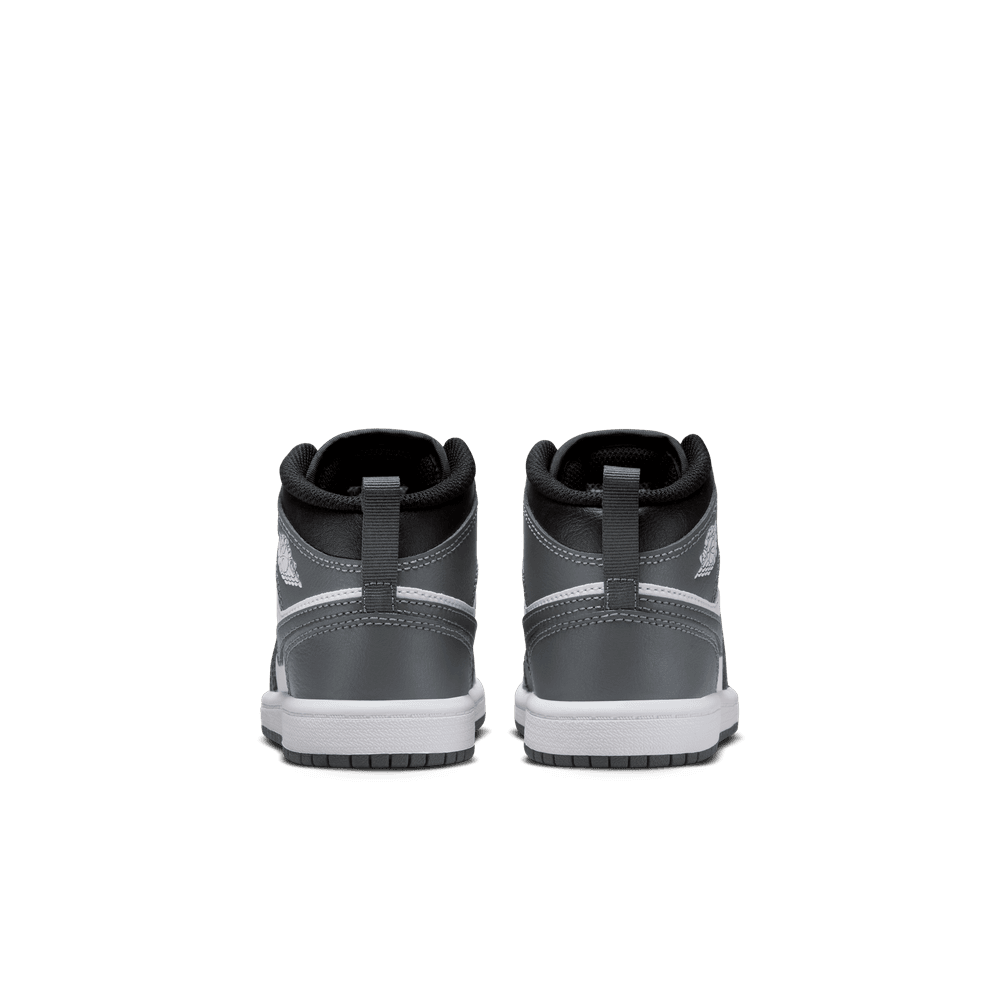 Jordan 1 Mid 'Black/Iron Grey'