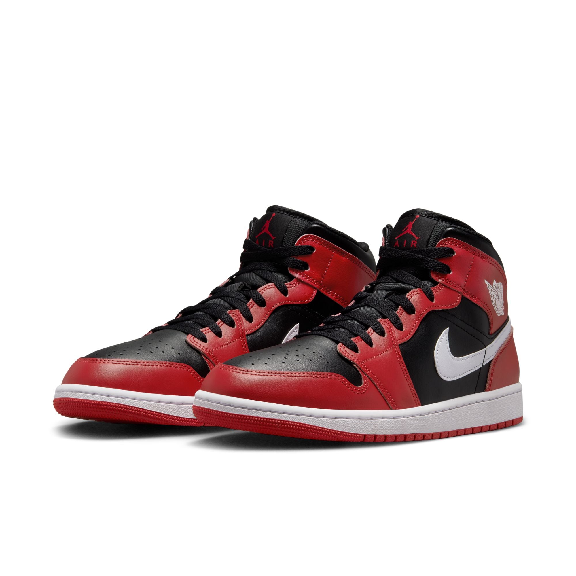 EUC, Jordan 1 Mid Gym deals Red Black White 2/2.5Y