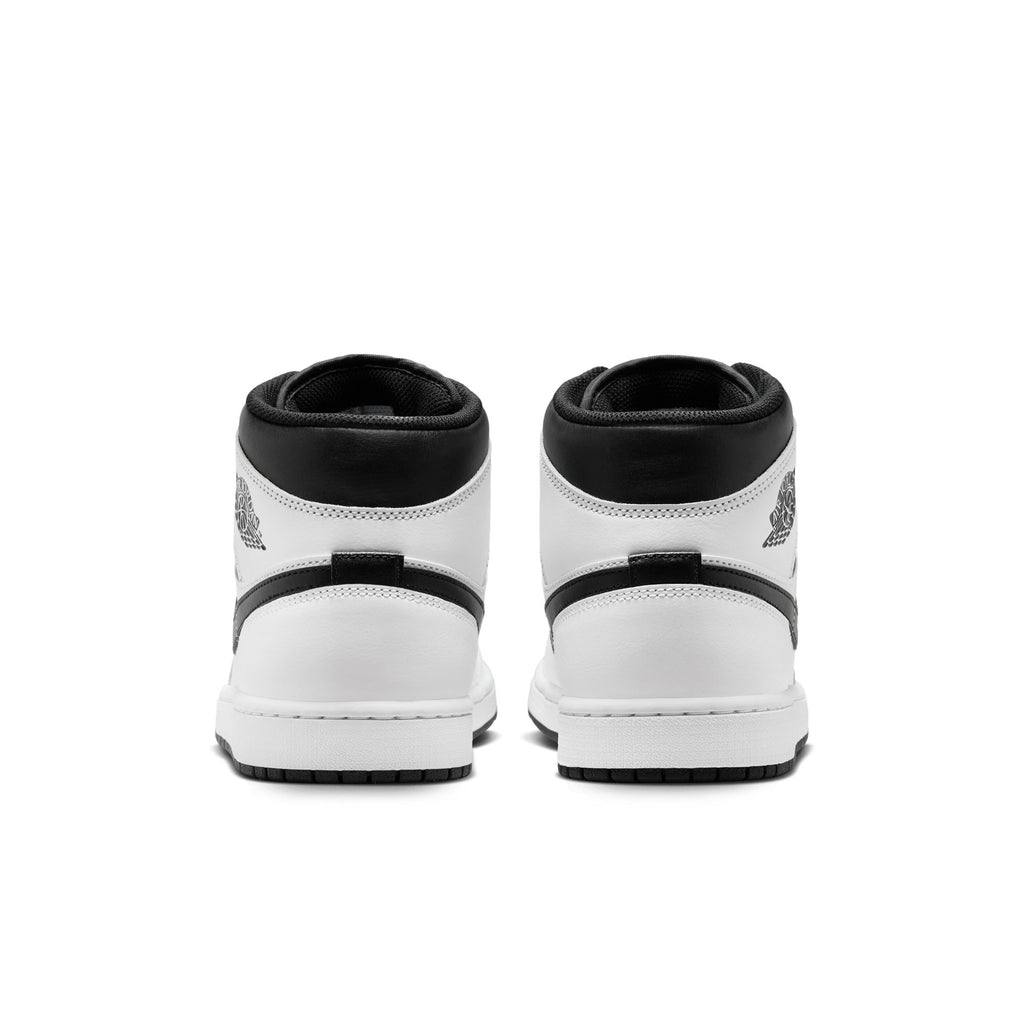 Air Jordan 1 Mid Men's Shoes 'White/Black'