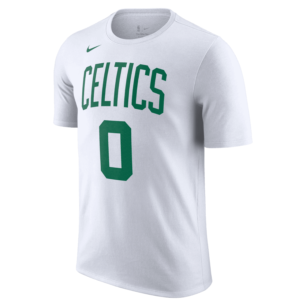 Men's Nike Jayson Tatum Black Boston Celtics Player Name