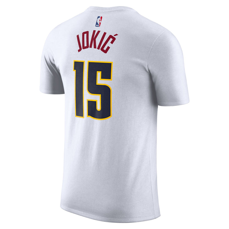 Nikola Jokic Denver Nuggets Men's Nike NBA T-Shirt 'White'