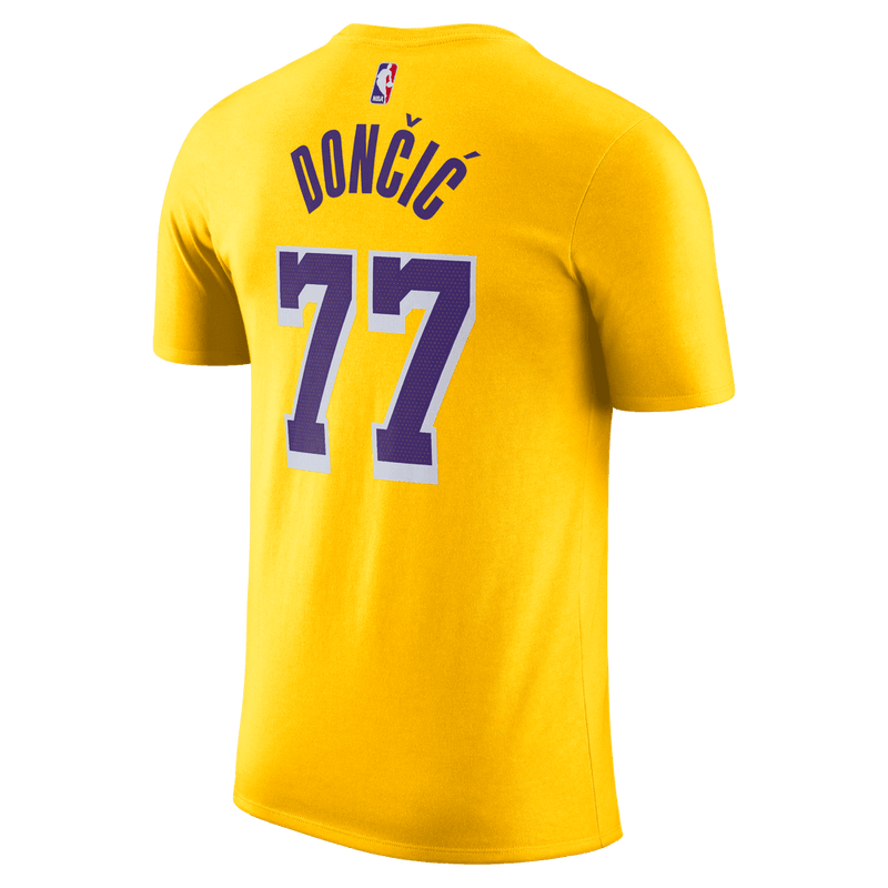 Luka Doncic Los Angeles Lakers Men's Nike NBA T-Shirt 'Amarillo'