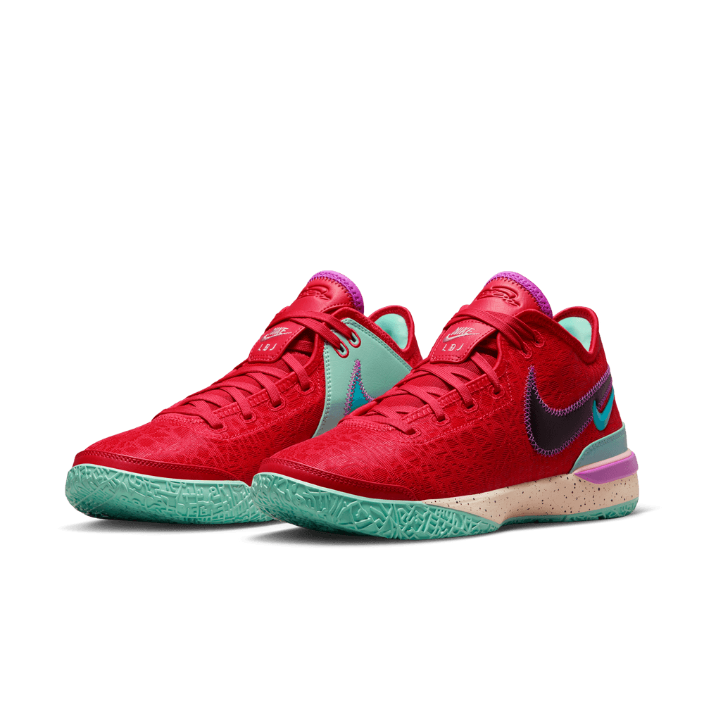 LeBron James LeBron NXXT Gen Basketball Shoes 'Red/Teal/Emerald'