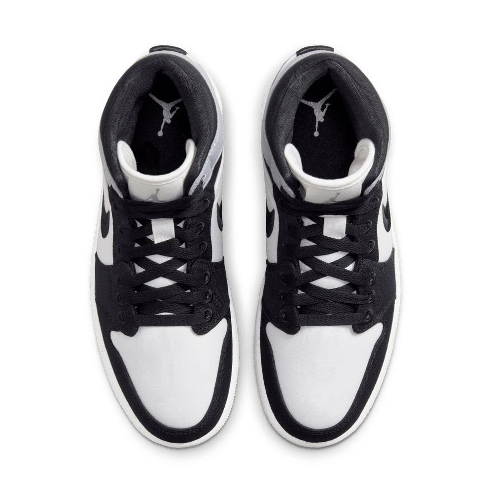 Air Jordan 1 Mid SE Women's Shoes 'Sail/Black/Grey'