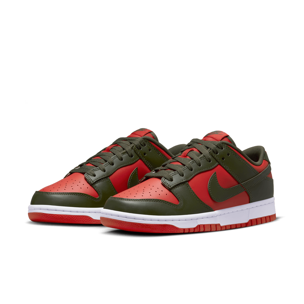 Nike Dunk Low Retro Men's Shoes 'Red/Khaki'