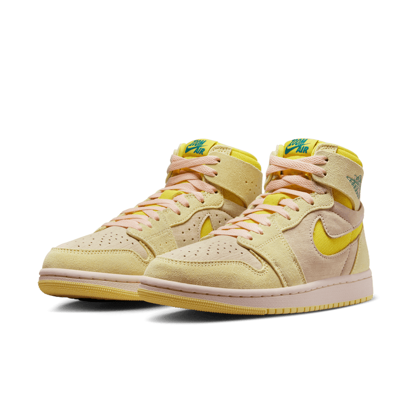 Air Jordan 1 Zoom CMFT 2 Women's Shoes 'Citron Tint/Yellow'