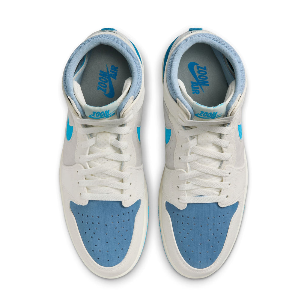 Air Jordan 1 Zoom CMFT 2 Men's Shoes 'Sail/Blue/Grey'