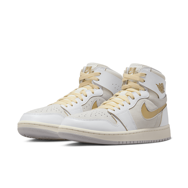Air jordan white and gold sales