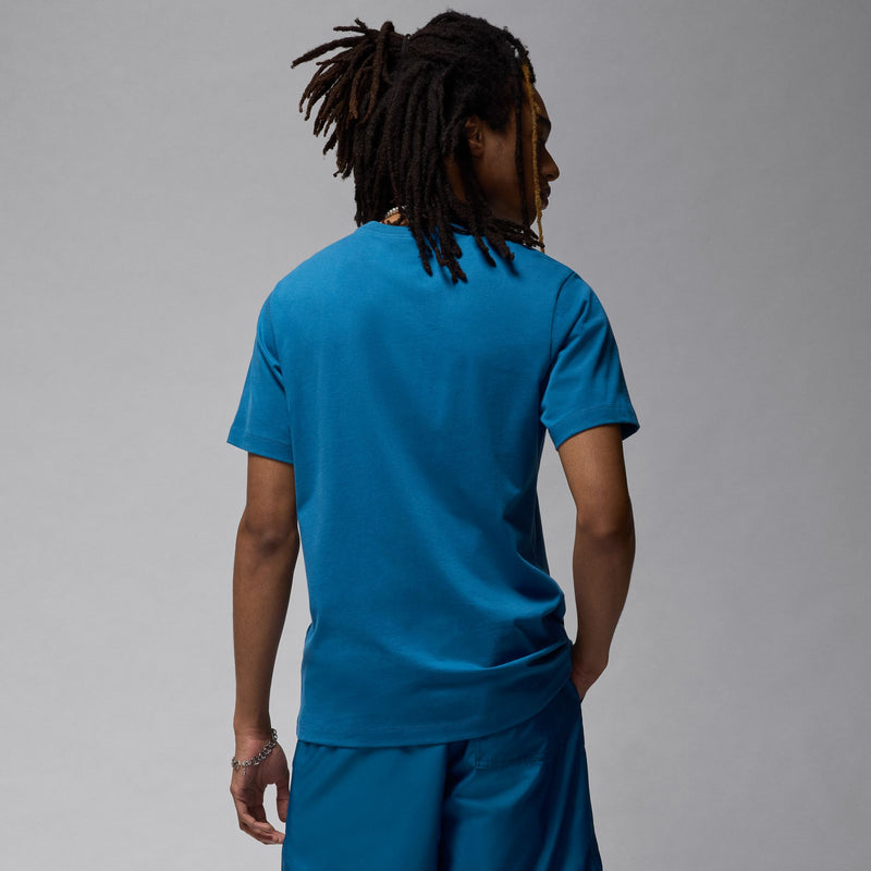Jordan Air Men's Stretch T-Shirt 'Blue/Black/Sail'
