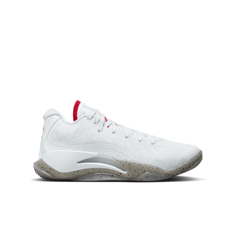 Zion Williamson Zion 3 Big Kids' Basketball Shoes (GS) 'White/Red/Grey'