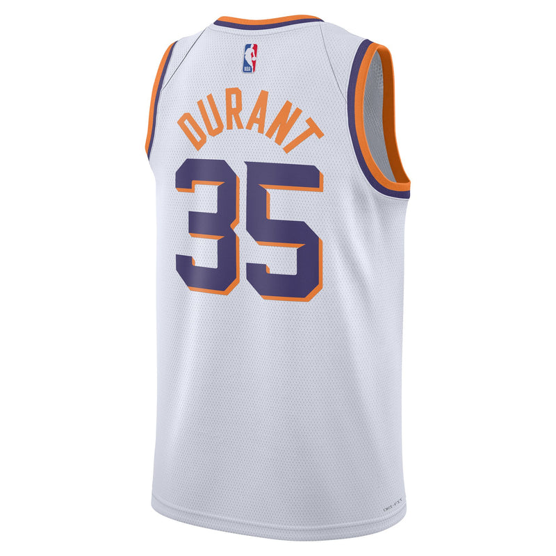 Kevin Durant Phoenix Suns Association Edition 2023/24 Men's Nike Dri-FIT NBA Swingman Jersey 'White'