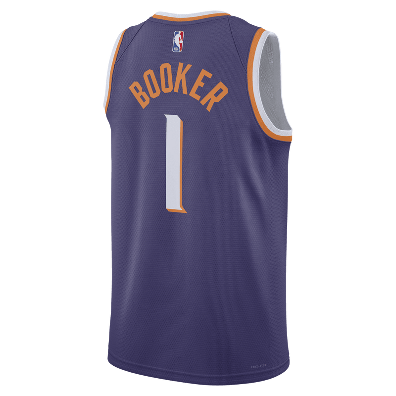Devin Booker Phoenix Suns Icon Edition 2023/24 Nike Dri-FIT NBA Swingman Jersey 'New Orchid'