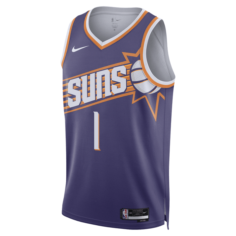 Devin Booker Phoenix Suns Icon Edition 2023/24 Nike Dri-FIT NBA Swingman Jersey 'New Orchid'