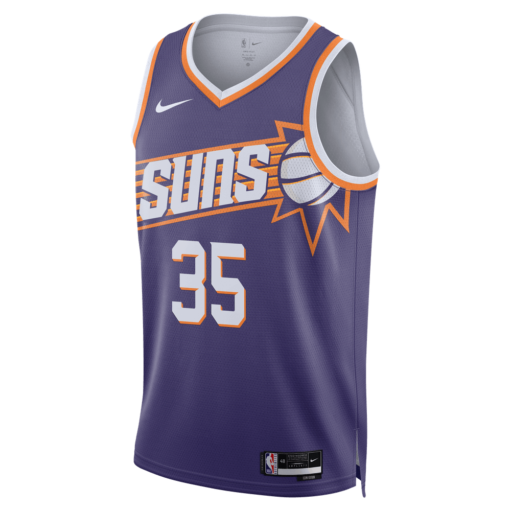 Kevin Durant Phoenix Suns 2023/24 Icon Edition Nike Dri-FIT NBA Swingman Jersey 'Orchid'