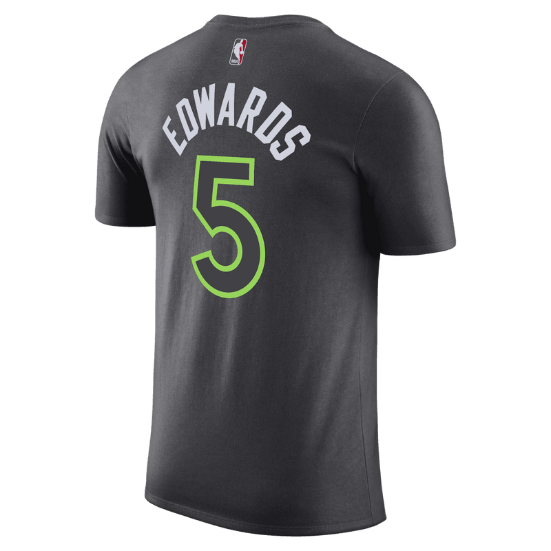 Anthony Edwards Minnesota Timberwolves Statement Edition Men's Jordan NBA T-Shirt 'Anthracite'