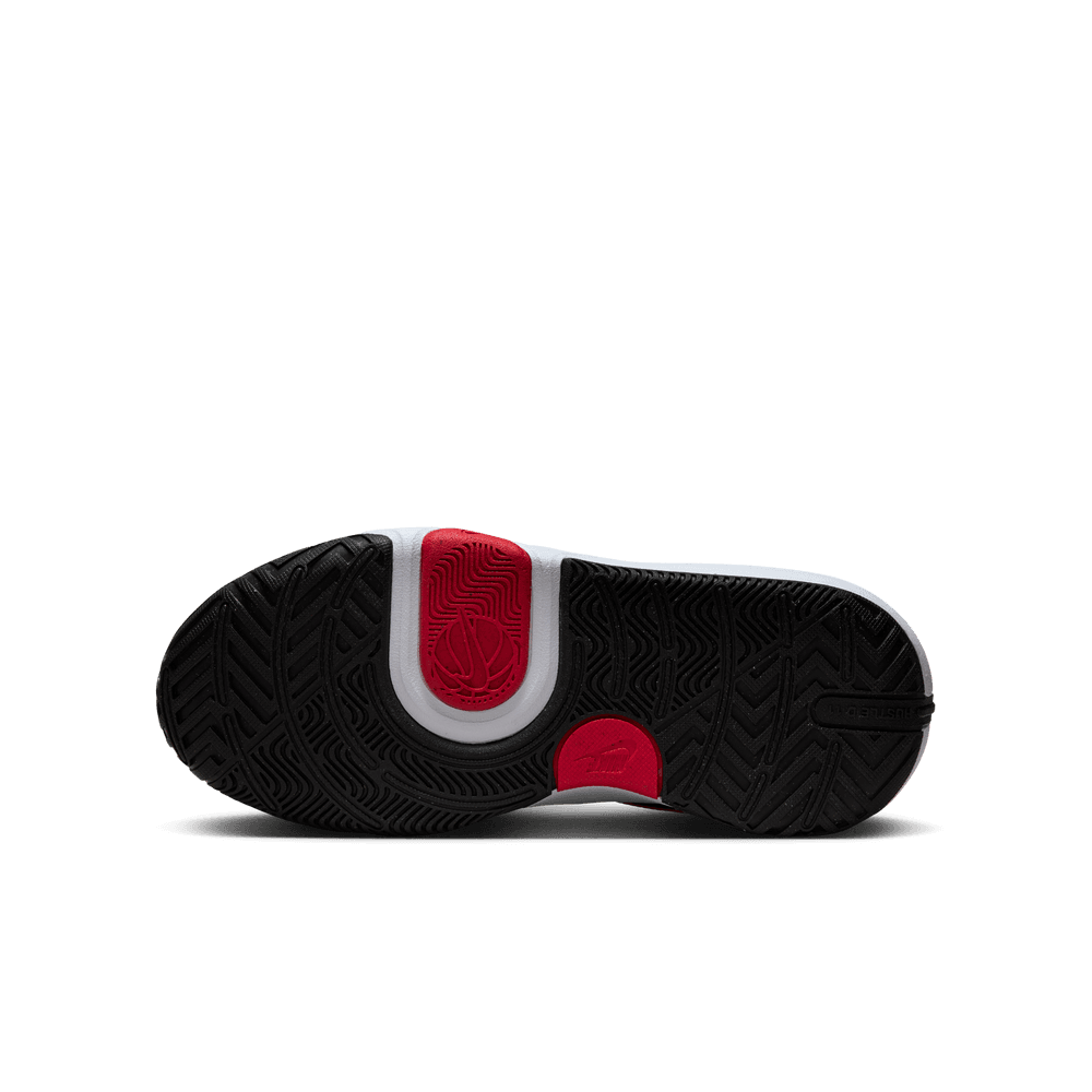 Nike Team Hustle D 11 Big Kids' Basketball Shoes (GS) 'Red/Black/White'