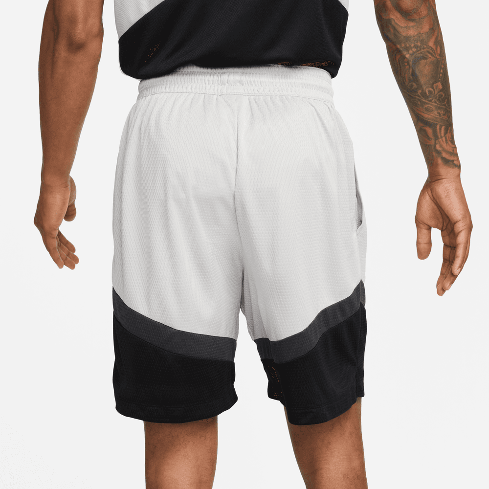 Nike Icon Men's Dri-FIT 8 Basketball Shorts 'Iron/Black/White' – Bouncewear