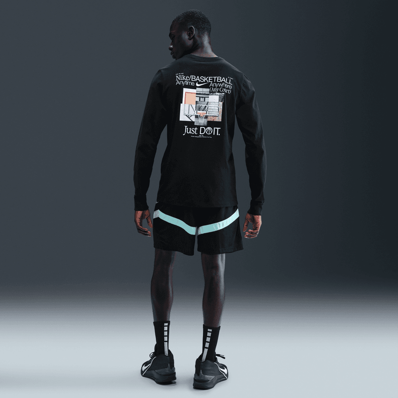 Nike Icon Men's Dri-FIT 8" Basketball Shorts 'Black/Min Foam'