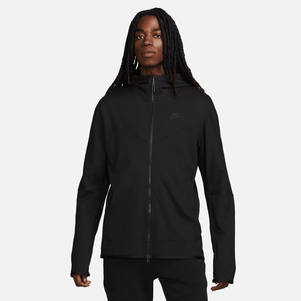 Nike Sportswear Tech Fleece Lightweight Men's Full-Zip Hoodie Sweatshirt 'Black'