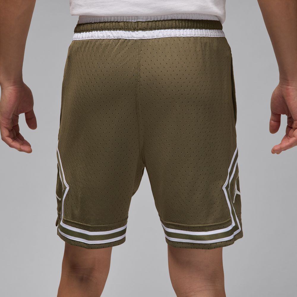 Jordan Dri-FIT Sport Diamond Shorts 'Medium Olive/White'