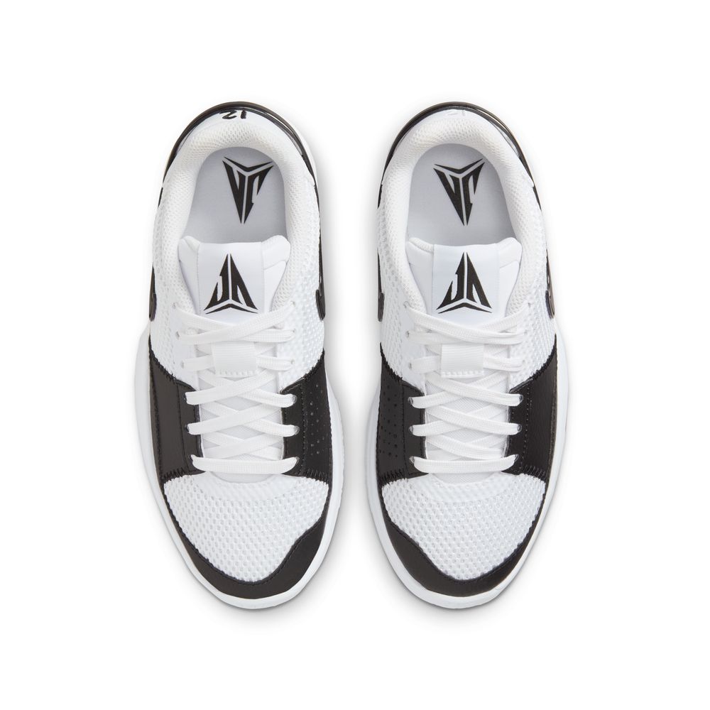 JA 1 Older Kids' Basketball Shoes (GS) 'White/Black'