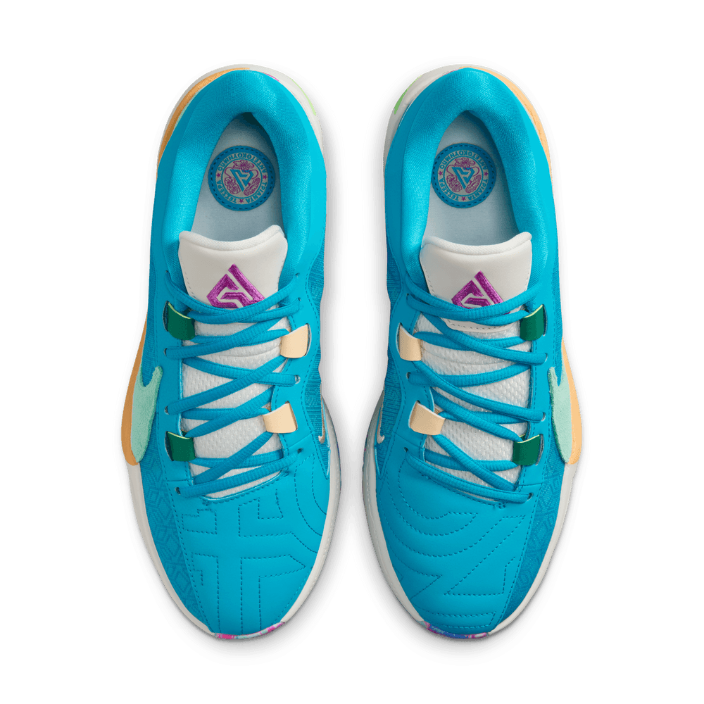 Giannis Antetokounmpo Freak 5 Basketball Shoes 'Blue/Emerald'