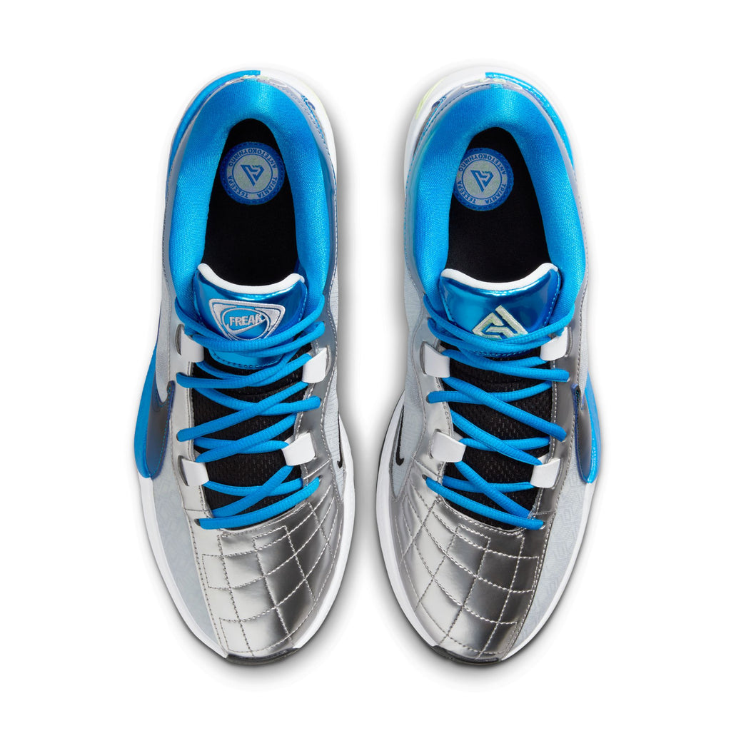 Giannis Antetokounmpo Giannis Freak 5 Basketball Shoes 'Blue/Black/Silver'
