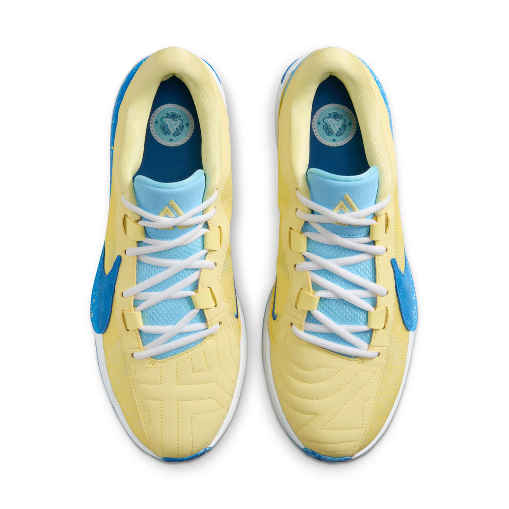 Giannis Antetokounmpo Giannis Freak 5 Basketball Shoes 'Soft Yellow/Photo Blue'