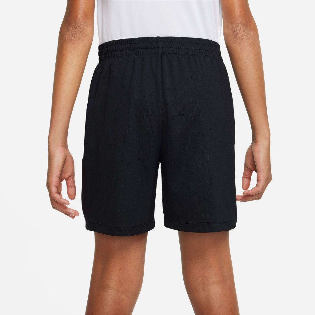 Nike Multi Big Kids' (Boys') Dri-FIT Graphic Training Shorts 'Black/White'