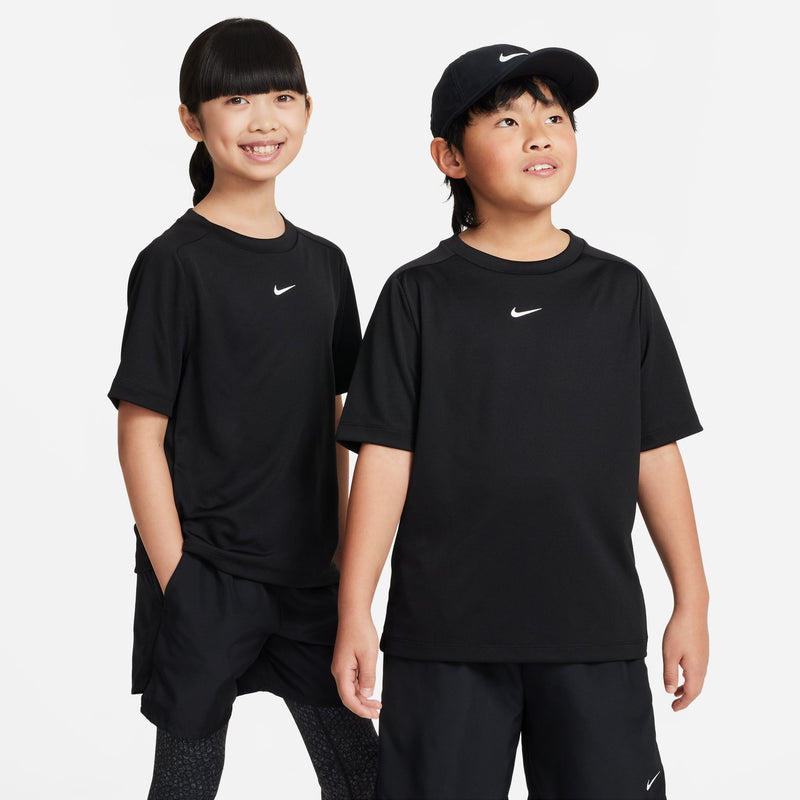 Nike Multi Big Kids' (Boys') Dri-FIT Training Top 'Black/White'