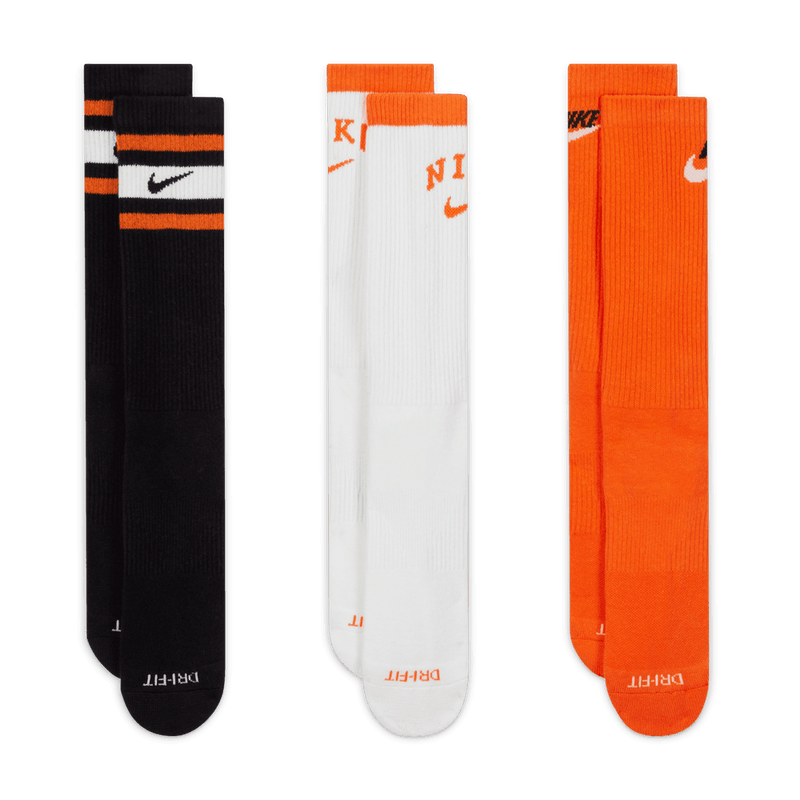 Nike Everyday Plus Cushioned Crew Socks (3 Pairs) 'Multi Color'
